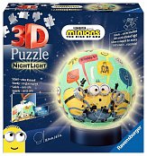 3D puzzle noční světlo  Ball Minions 2