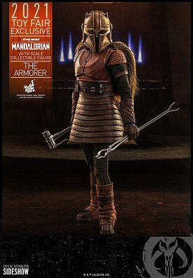 Star Wars The Mandalorian akční figurka 1/6 The Armorer 2021 Toy Fair Exclusive 29 cm