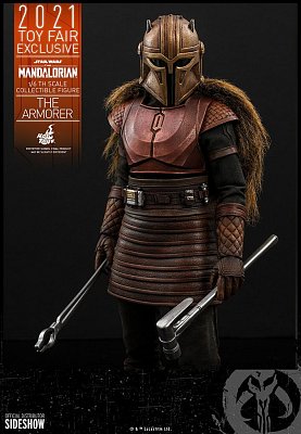 Star Wars The Mandalorian akční figurka 1/6 The Armorer 2021 Toy Fair Exclusive 29 cm