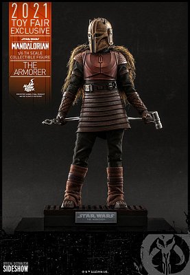 Star Wars The Mandalorian akční figurka 1/6 The Armorer 2021 Toy Fair Exclusive 29 cm