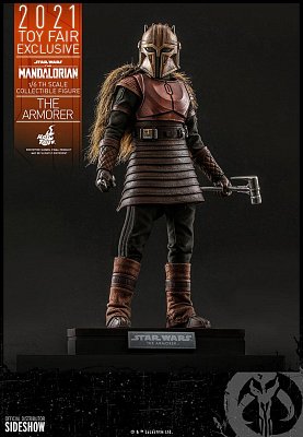 Star Wars The Mandalorian akční figurka 1/6 The Armorer 2021 Toy Fair Exclusive 29 cm