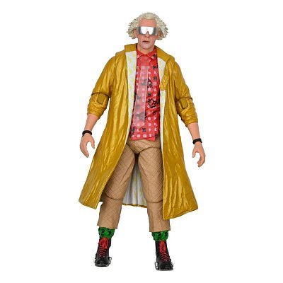 Sběratelská akční figurka Back to the Future 2 Ultimate Doc Brown (2015) 18 cm
