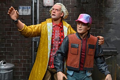 Sběratelská akční figurka Back to the Future 2 Ultimate Doc Brown (2015) 18 cm