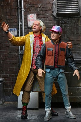 Sběratelská akční figurka Back to the Future 2 Ultimate Doc Brown (2015) 18 cm