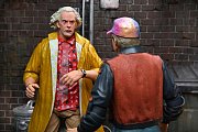 Sběratelská akční figurka Back to the Future 2 Ultimate Doc Brown (2015) 18 cm