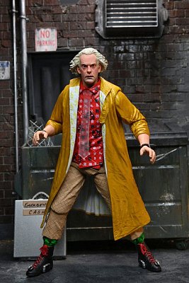 Sběratelská akční figurka Back to the Future 2 Ultimate Doc Brown (2015) 18 cm