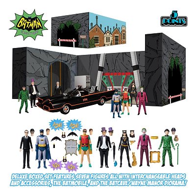 Batman Classic TV Series 5 bodů Akční figurky Deluxe Box Set Batman (1966) 9 cm