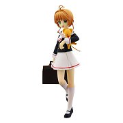 Card Captor Sakura Clear Card Speciální PVC socha Tomoeda Junior High School Uniforma 17 cm