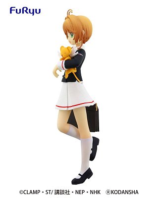 Card Captor Sakura Clear Card Speciální PVC socha Tomoeda Junior High School Uniforma 17 cm