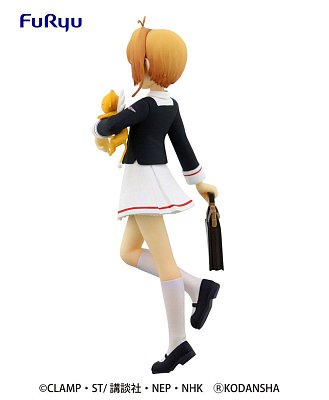 Card Captor Sakura Clear Card Speciální PVC socha Tomoeda Junior High School Uniforma 17 cm