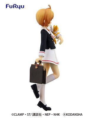 Card Captor Sakura Clear Card Speciální PVC socha Tomoeda Junior High School Uniforma 17 cm