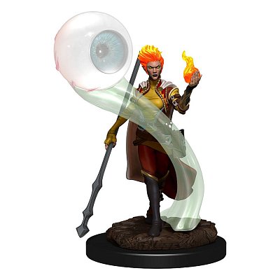 D&D Icons of the Realms Premium miniaturní předbarvené dámské pouzdro Fire Genasi Wizard (6)