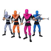 Teenage Mutant Ninja Turtles BST AXN Akční figurka 4-balení Foot Soldiers 13 cm