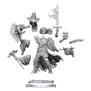 Sada miniaturního modelu Dungeons & Dragons Frameworks Human Warlock Muž