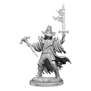 Sada miniaturního modelu Dungeons & Dragons Frameworks Human Warlock Muž