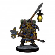 Sada miniaturního modelu Dungeons & Dragons Frameworks Mužský bojovník trpaslíků