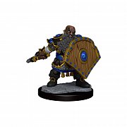 Sada miniaturního modelu Dungeons & Dragons Frameworks Mužský bojovník trpaslíků