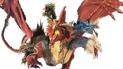Dungeons & Dragons Icons of the Realms Premium miniatura předbarvená Gargantuan Tiamat 37 cm