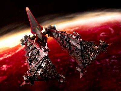 Evangelion 3.0 PVC socha Evangelion Unit-02 Beta vybavená posilovačem 32 cm