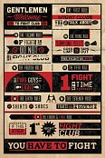 Fight Club Poster Pack Infographic 61 x 91 cm (5)
