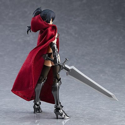 Figma Styly Díly pro akční figurky 1/12 Jednoduchý plášť (červený)