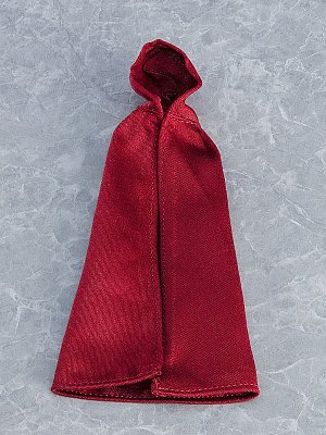Figma Styly Díly pro akční figurky 1/12 Jednoduchý plášť (červený)