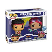 Fortnite POP! Hry Vinylové figurky 2-balení Ryu & Brite Bomber 5 cm