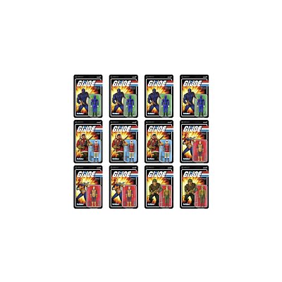 G.I. Joe ReAction Action Figure 10 cm Joes Wave 1A Assortment 1 (12)