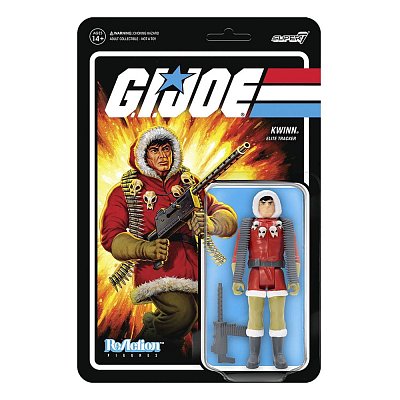 GI Joe ReAction Action Figurka Kwinn 10 cm