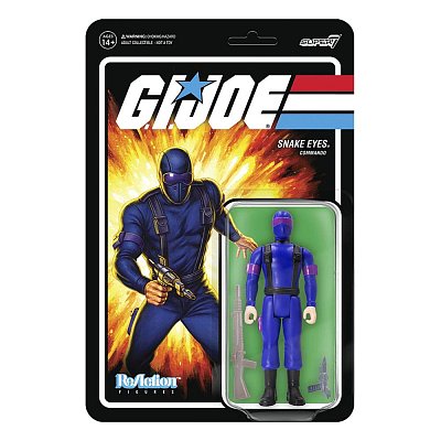 GI Joe ReAction Action Figure Snake Eyes (RAH) 10 cm