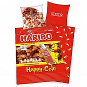 Haribo Duvet Set Happy Cola 135 x 200 cm / 80 x 80 cm