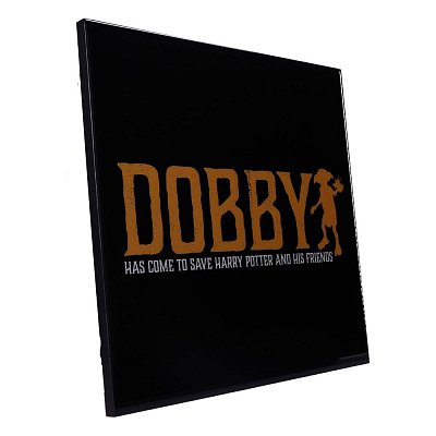 Harry Potter Křišťálově čistý obrázek Dobby 32 x 32 cm