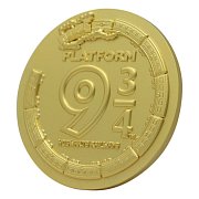Harry Potter Medallion Platform 9 3/4 Limitovaná edice (pozlacené)