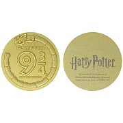 Harry Potter Medallion Platform 9 3/4 Limitovaná edice (pozlacené)
