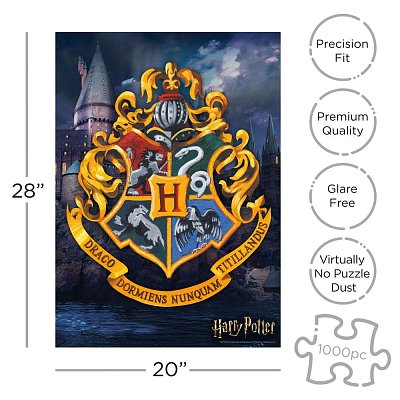Harry Potter puzzle Bradavické logo (1000 dílků)