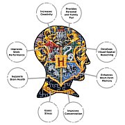 Harry Potter puzzle Bradavické logo (1000 dílků)