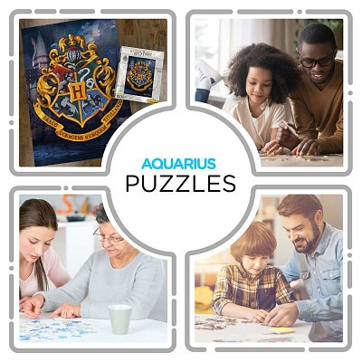 Harry Potter puzzle Bradavické logo (1000 dílků)