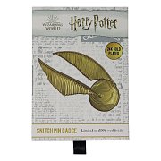 Harry Potter XL Premium Pin Badge Oversized Snitch (pozlacený)