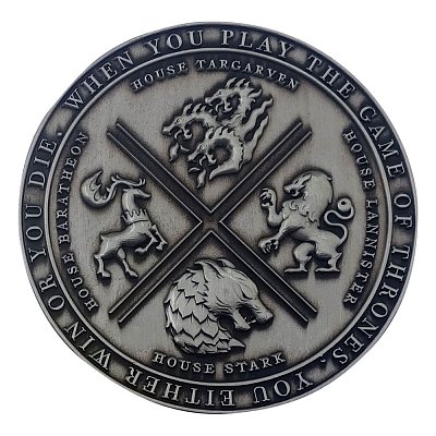 Medailon Game of Thrones Iron Limitovaná edice