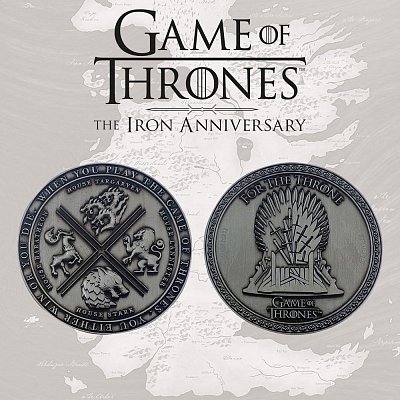 Medailon Game of Thrones Iron Limitovaná edice