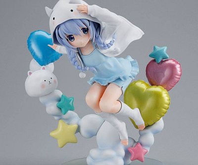 Je objednávka a králičí BLOOM PVC socha 1/6 Chino Tippy Hoodie Ver. 21 cm