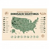 Jurassic World Art Print Dinosaur Sightings Limited Edition 42 x 30 cm