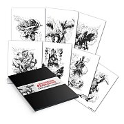 Dungeons & Dragons Lithograph 7-set 36 x 28 cm