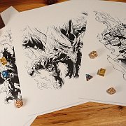 Dungeons & Dragons Lithograph 7-set 36 x 28 cm