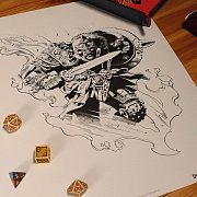 Dungeons & Dragons Lithograph 7-set 36 x 28 cm