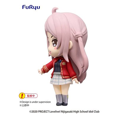 Milovat život! Nijigasaki High School Idol Club Chobirume PVC socha Lanzhe Zhong 8 cm