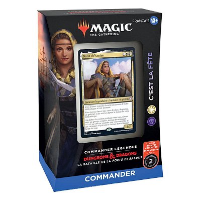 Magic the Gathering Commander Légendes : la bataille de la Porte de Baldur Commander Decks Display (4) francouzsky