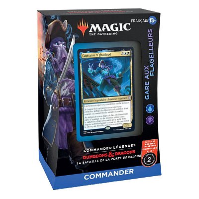Magic the Gathering Commander Légendes : la bataille de la Porte de Baldur Commander Decks Display (4) francouzsky