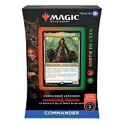 Magic the Gathering Commander Légendes : la bataille de la Porte de Baldur Commander Decks Display (4) francouzsky