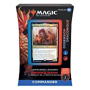 Magic the Gathering Commander Légendes : la bataille de la Porte de Baldur Commander Decks Display (4) francouzsky